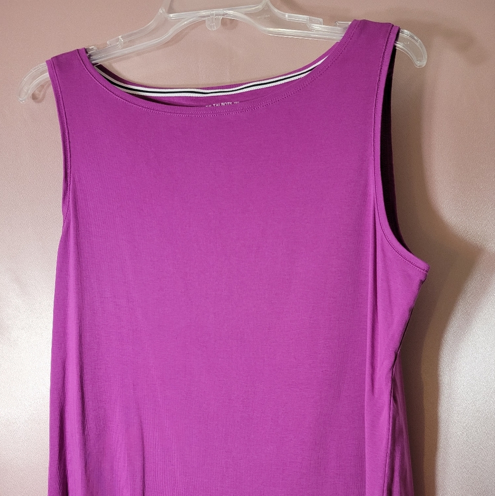 Talbots purple Sleeveless t-shirt